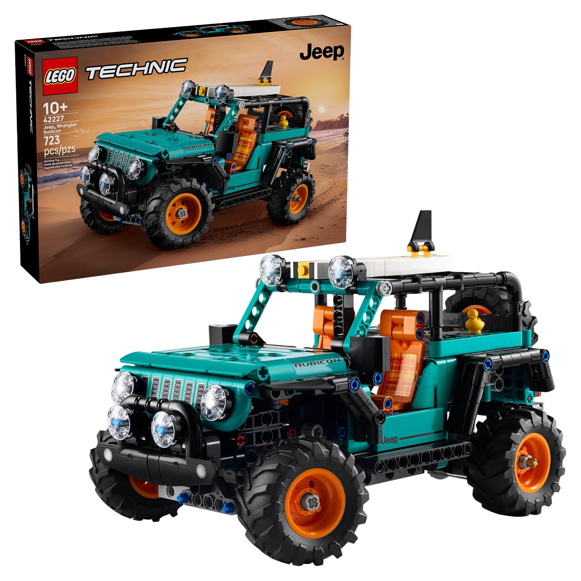 LEGO® Technic Jeep Wrangler Rubicon SUV 42227 — Toy