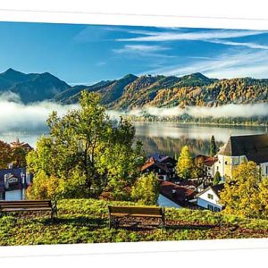 Trefl TreflPuzzles - 1000 Panorama - By the Schliersee lake — Puzzle