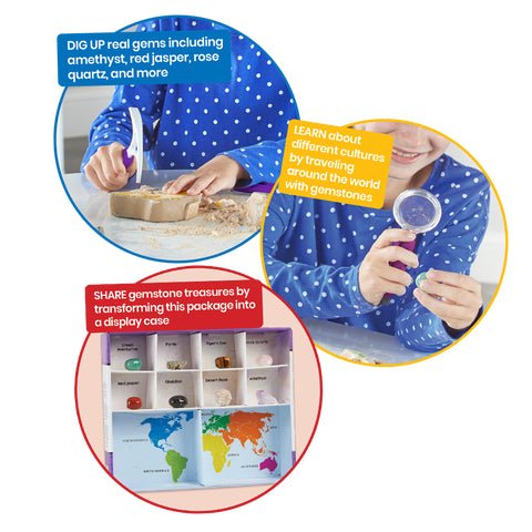 Hand2Mind World Of Gemstones Science Lab Kit — Box - Image 4