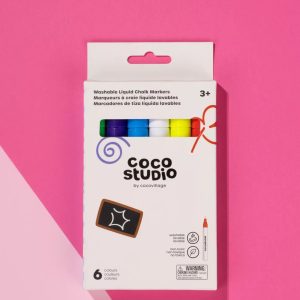 Coco Village Washable Liquid Chalk Markers (6 colors) — Art