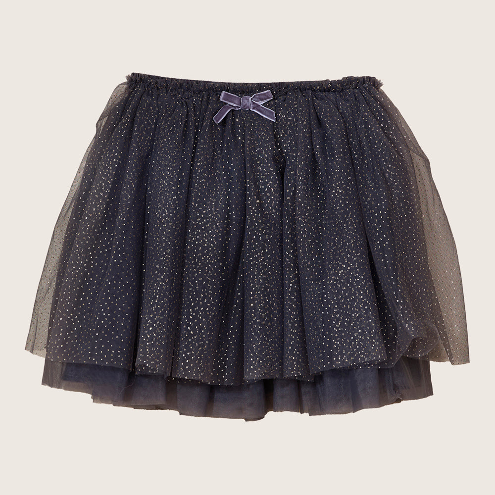 rise little earthling Tutu Skirt TGHSK03 - Charcoal / 2-3y — Print - Image 4
