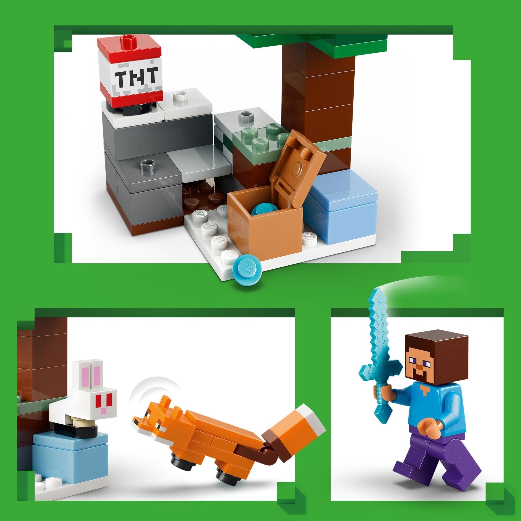 LEGO® Minecraft LEGO®Steve’s Taiga Adventure 21583 — Set - Image 4