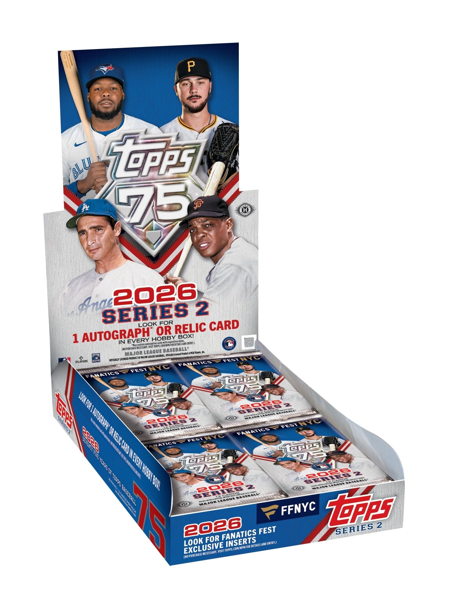2026 Topps Baseball Series 2 (Sold by the individual pack) — Box