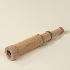 Coco Village Wooden Handheld Telescope – 20x Zoom — Plush