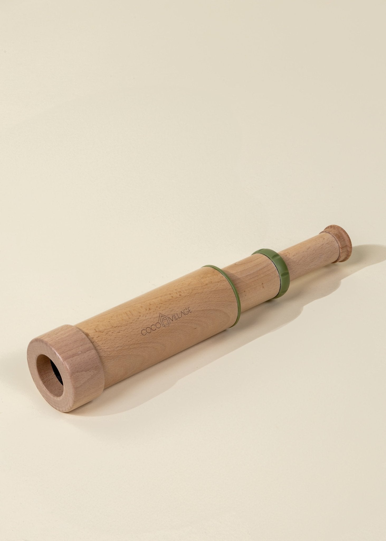 Coco Village Wooden Handheld Telescope – 20x Zoom — Plush