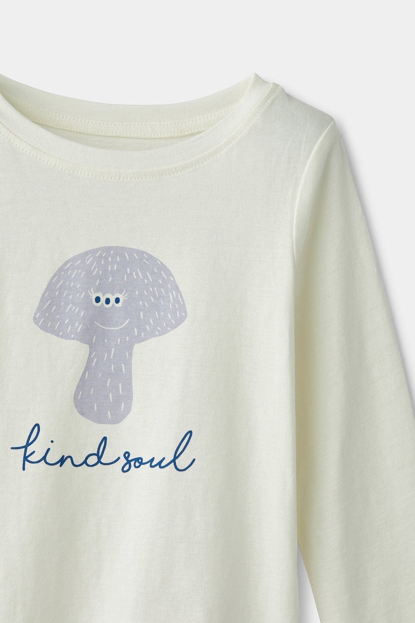rise little earthling LS Crew Neck TGDKT00 - White Chantelle / 2-3y — Print - Image 8