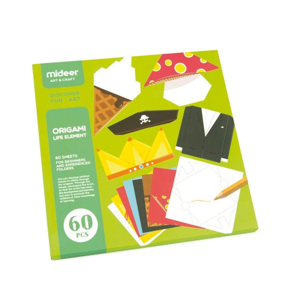 Mideer Origami Kit for Kids - Life Element — Art