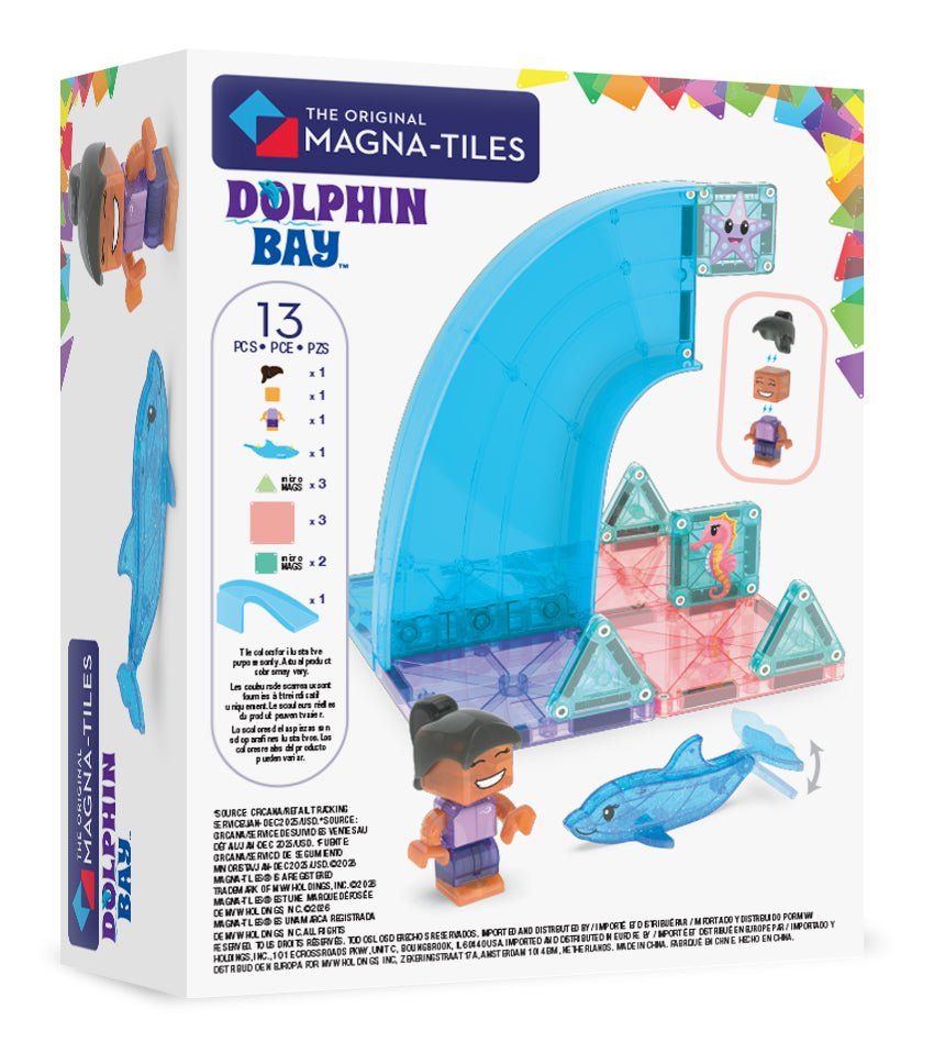 The Original MAGNA-TILES® Dolphin Bay 13-Piece — Set - Image 8
