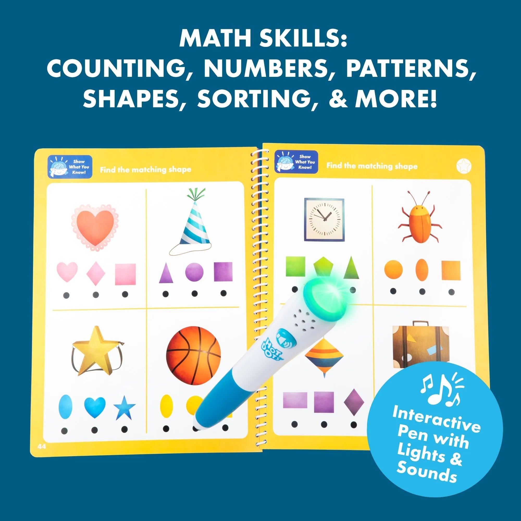 Hot Dots® Let's Learn Pre-K Math — Light - Image 2