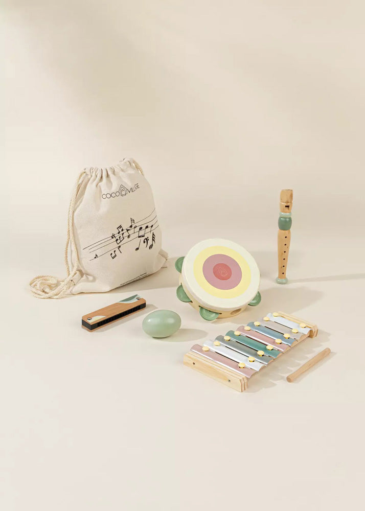 Coco Village Wooden Musical Instruments Playset — Set