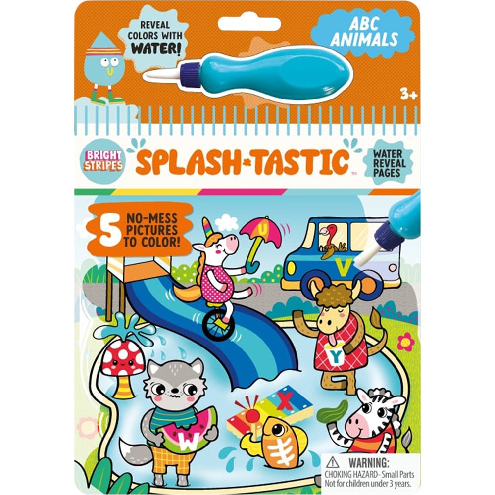 Bright Stripes Splash-Tastic ABC Animals — Art