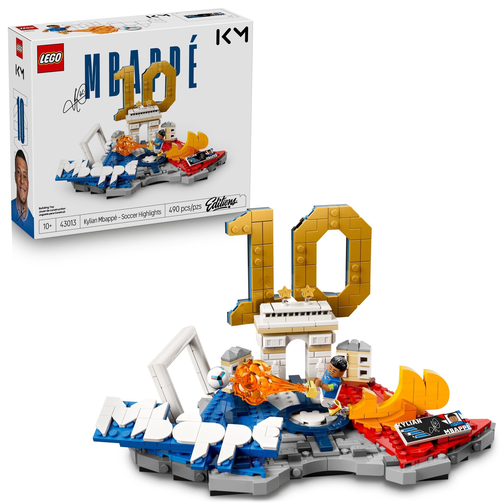 LEGO® Editions Kylian Mbappé – Soccer Highlights 43013 — Can