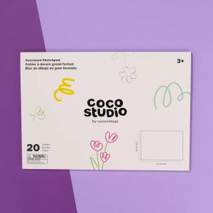 Coco Village Oversized Sketchpad (20 Sheets) — Art