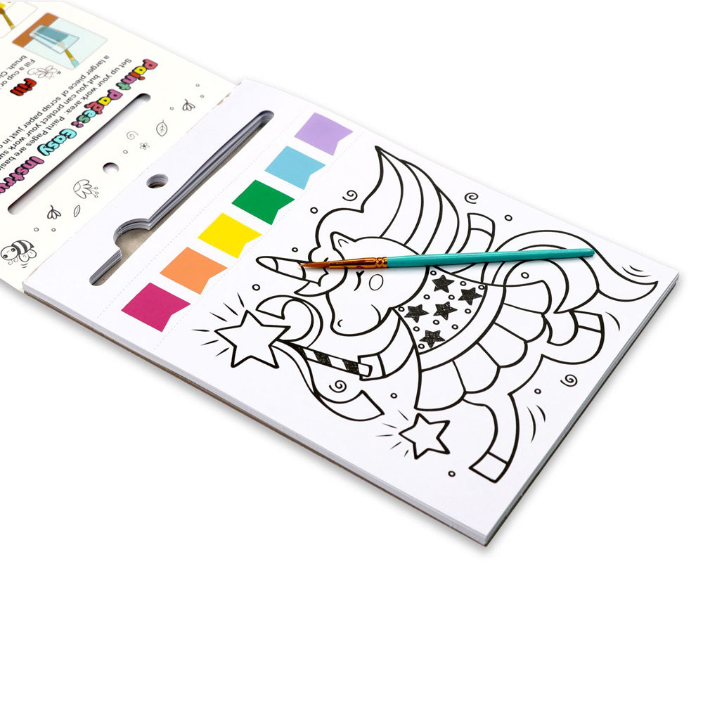 Bright Stripes Paint Pages: Magical Creatures — Art - Image 12