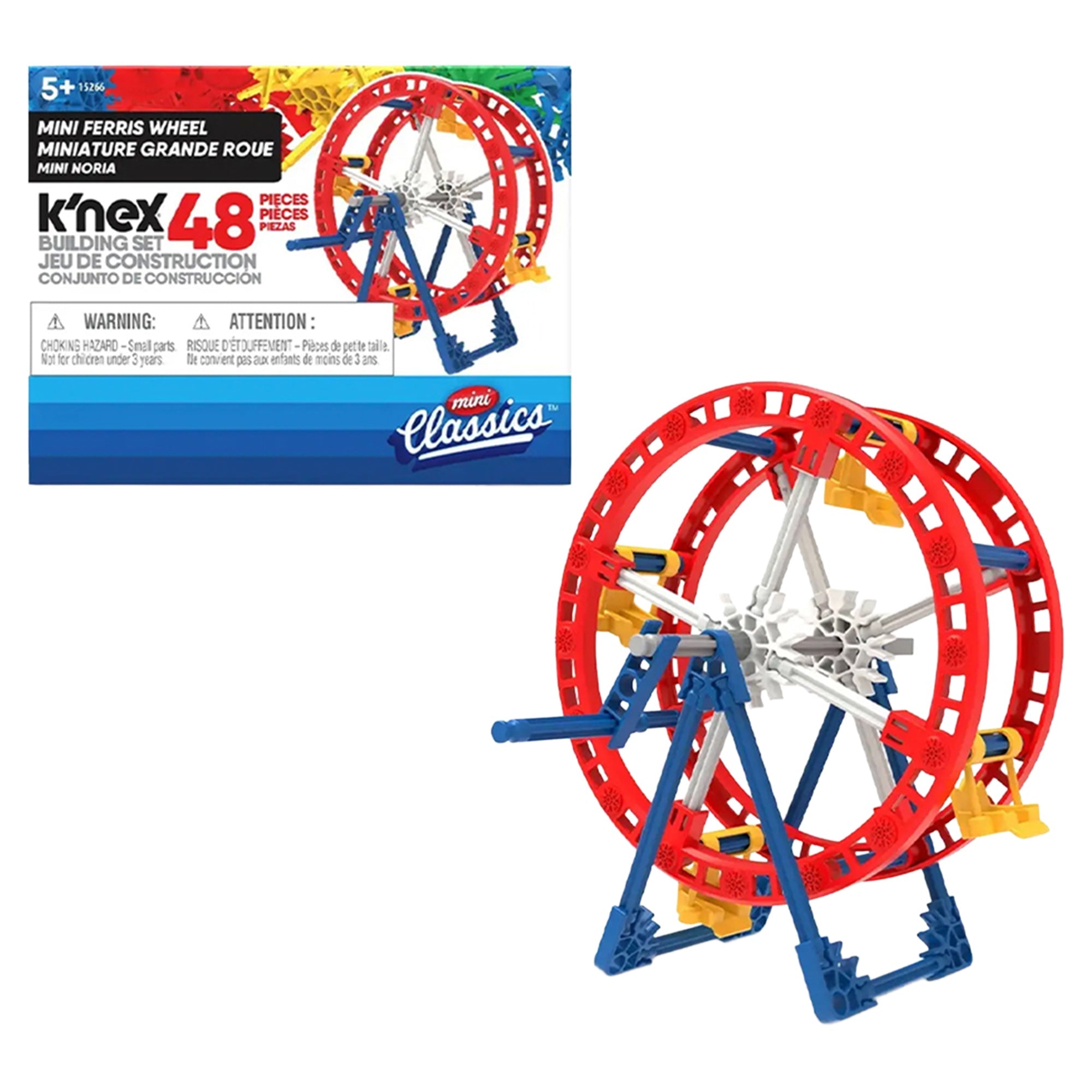 K'nex Mini Classics 48pc Mini Ferris Wheel — Set