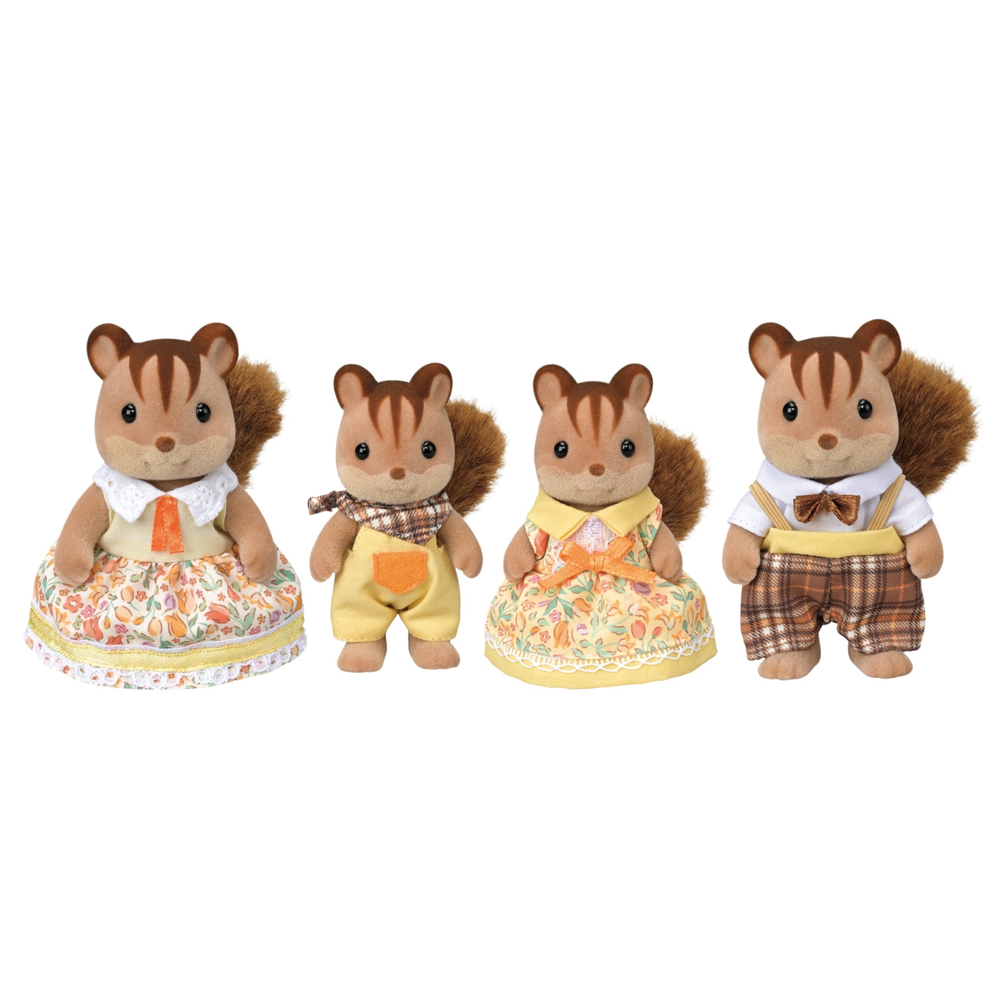 Calico Critters Walnut Squirrel Family — Doll