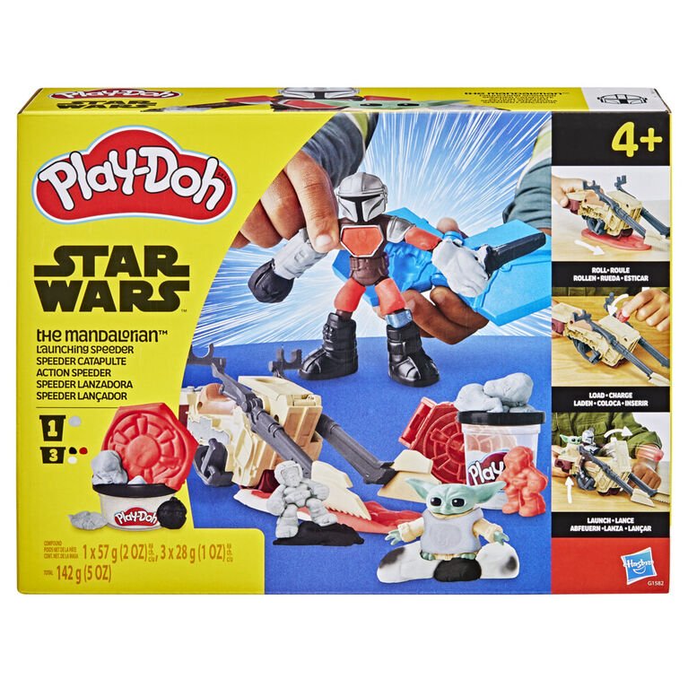 Play-Doh - Star Wars - The Mandalorian Launching Speeder — Art - Image 2