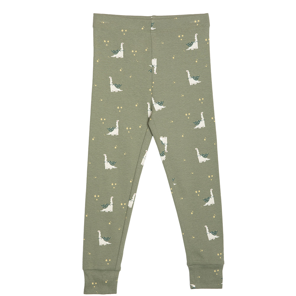 rise little earthling Long Sleeve 2 Piece Sleep Set TGFSL00 - Green Dino / 2y - Image 17