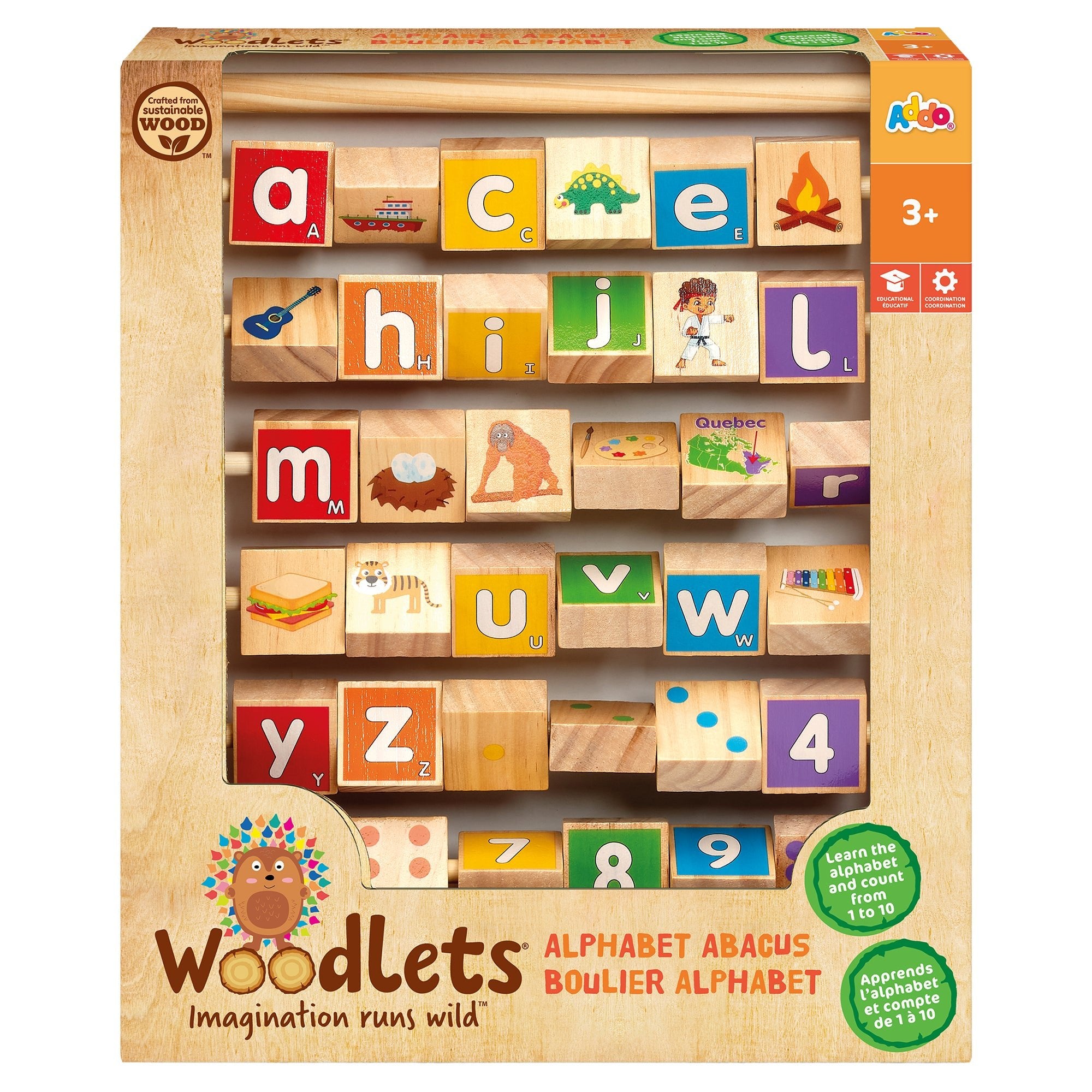 Woodlets Alphabet Abacus — Catalog Product