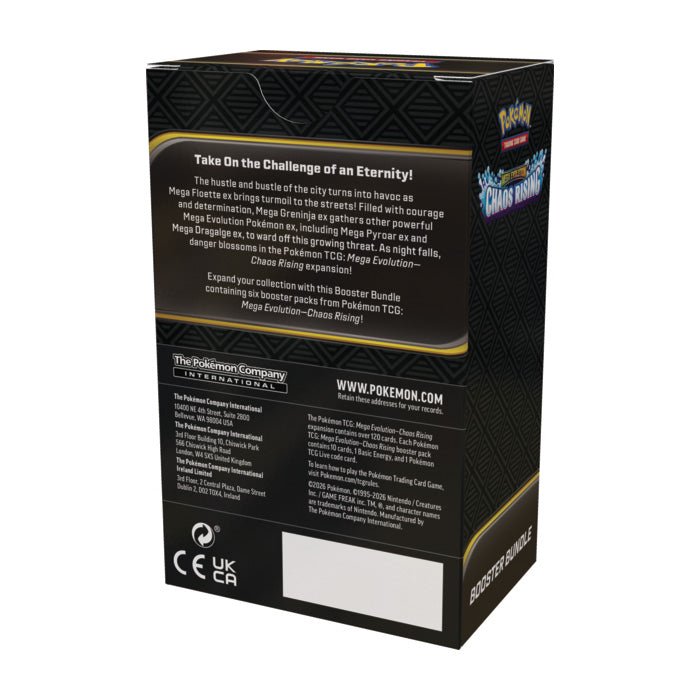 Pokemon Pokémon TCG: Mega Evolution Chaos Rising Booster Bundle I Limit 2 per customer — Catalog Product - Image 3