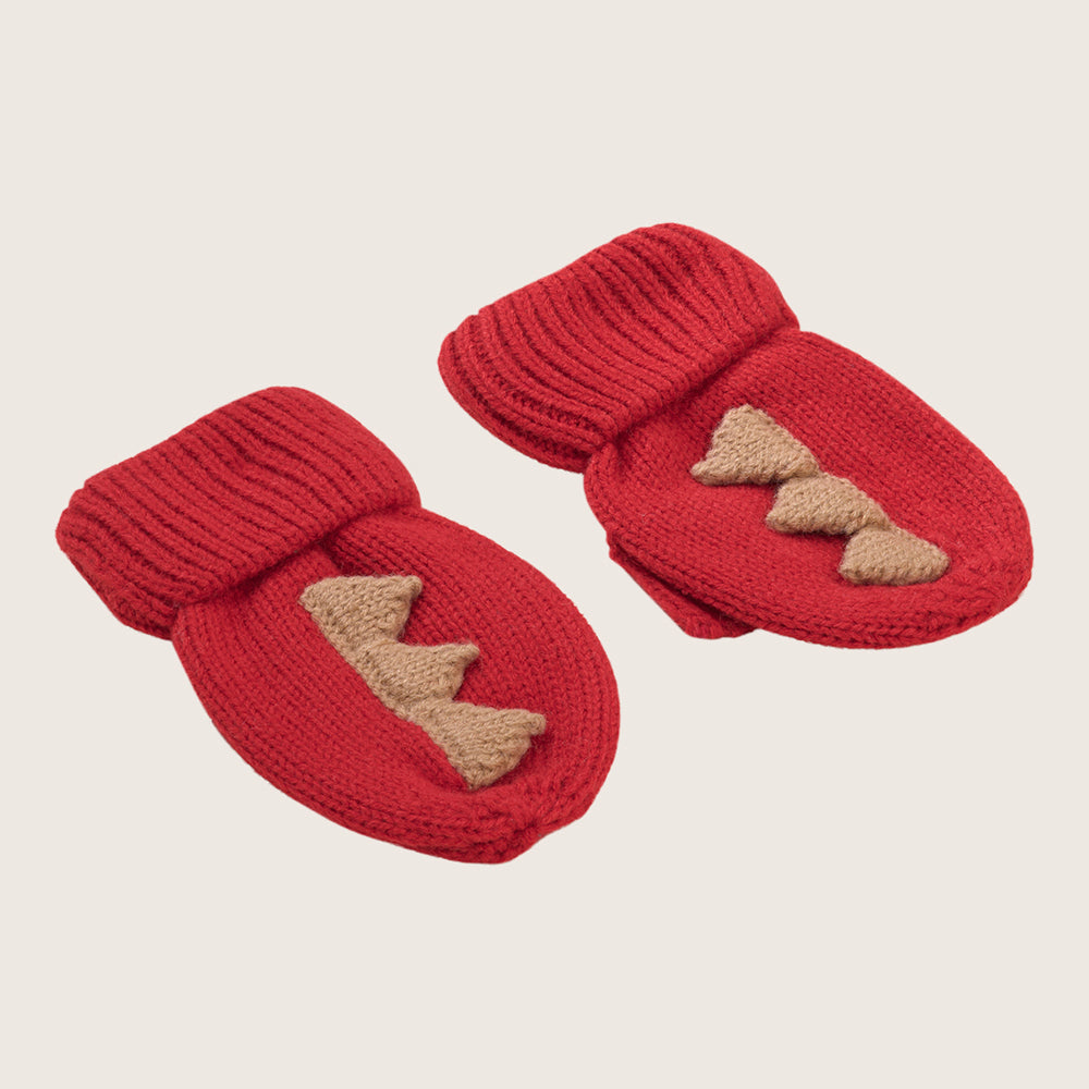 rise little earthling Knit Dino Mitts — Catalog Product