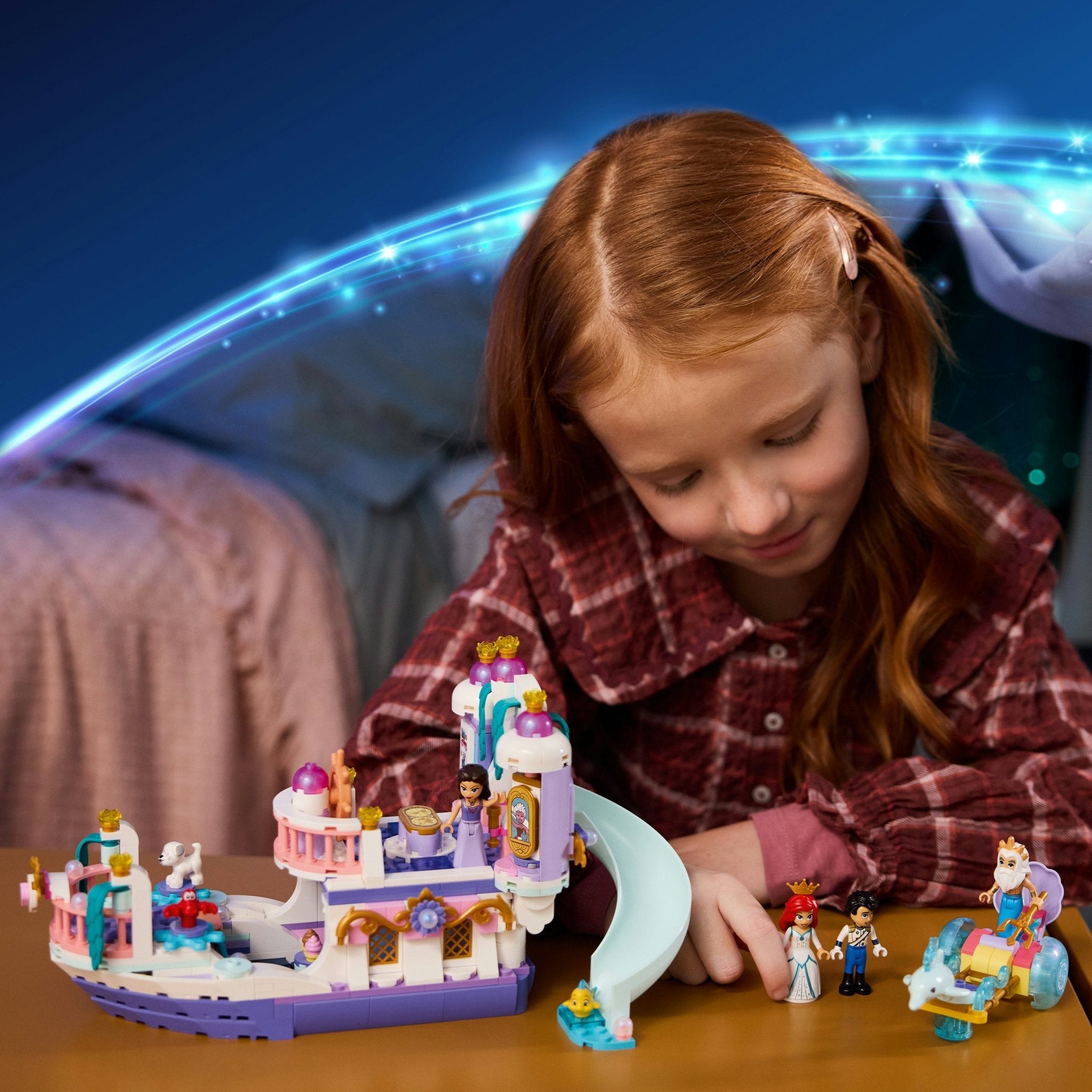 LEGO® Disney Princess Ariel’s Royal Wedding Boat 43299 — Toy - Image 4