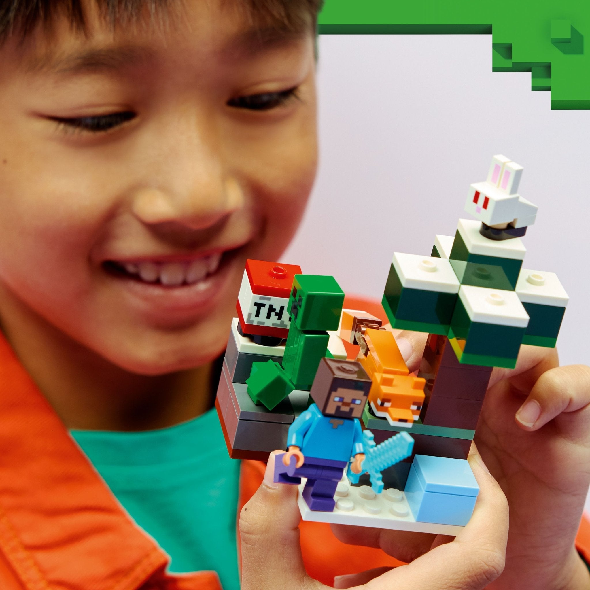 LEGO® Minecraft LEGO®Steve’s Taiga Adventure 21583 — Set - Image 6