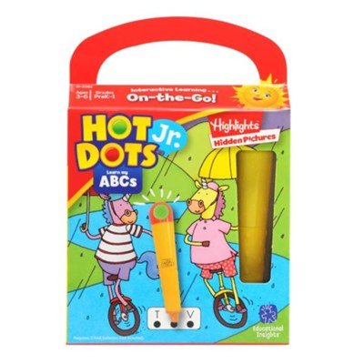 Educational Insights Hot Dots Jr. Highlights Learn My Abc — Puzzle