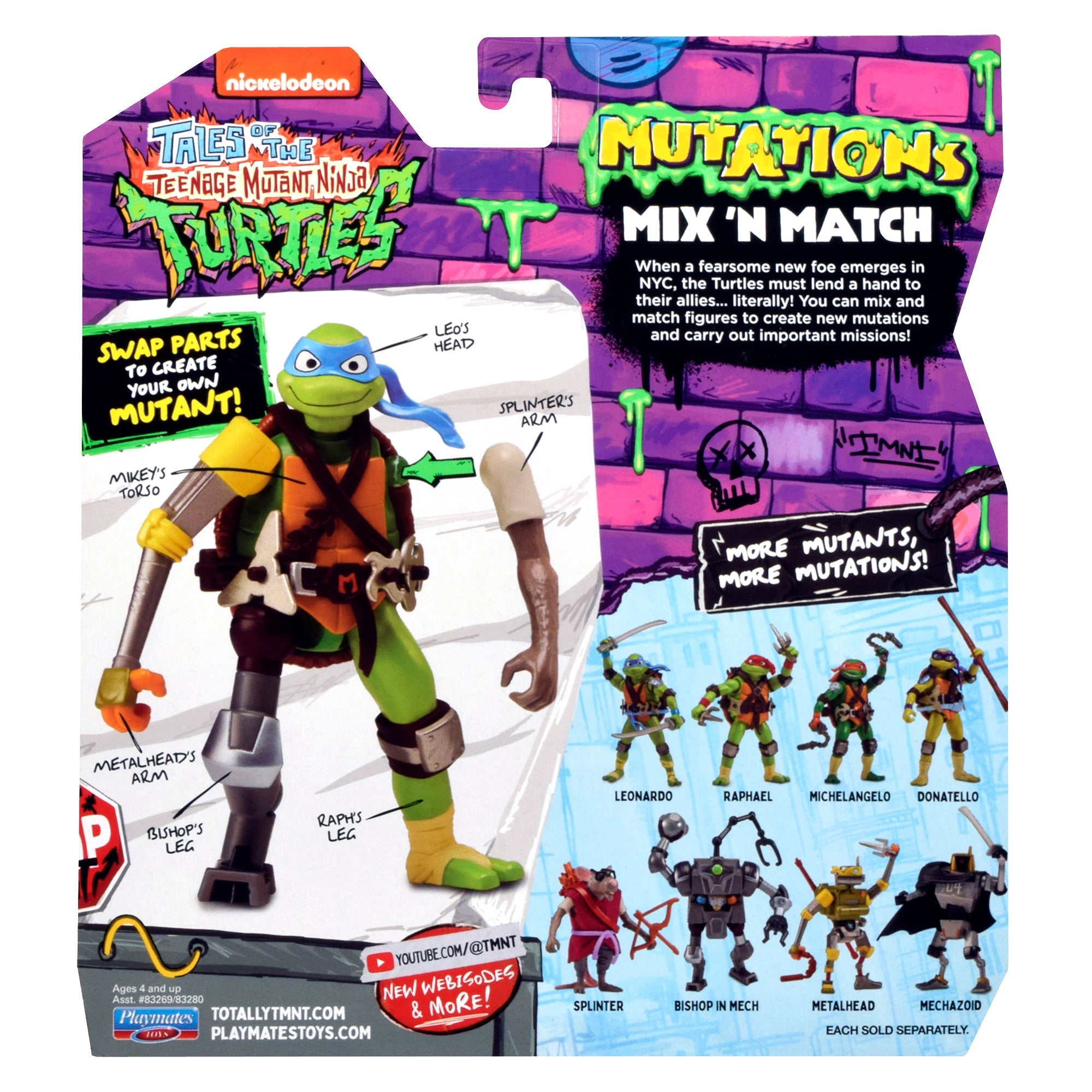 Teenage Mutant Ninja Turtle TV Mix N Match Bishop In Mech — Figure - Image 6