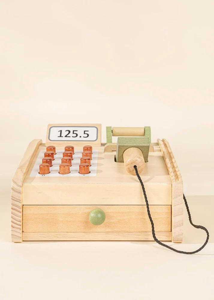 Coco Village Wooden Cash Register — Set - Image 23