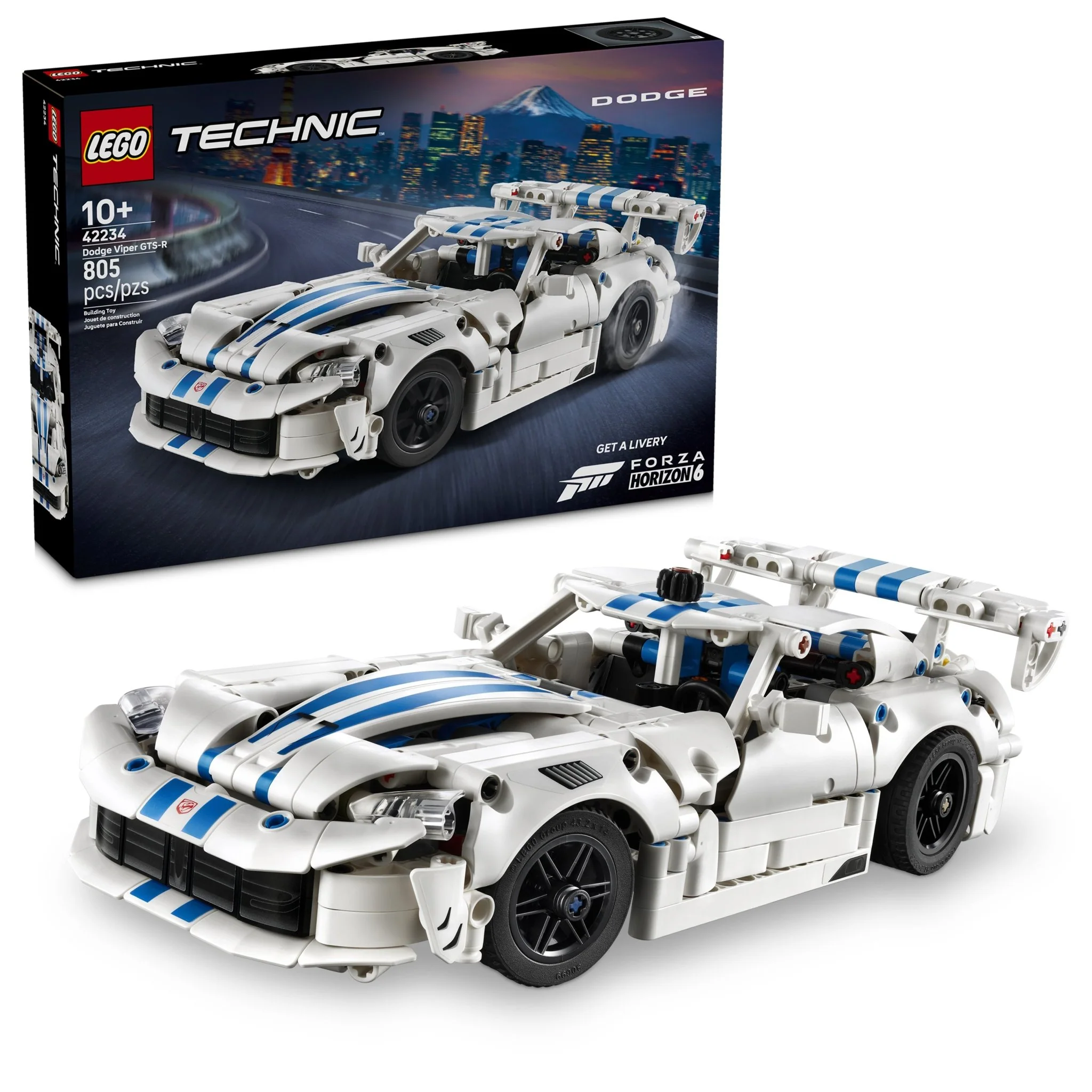 LEGO® Technic Dodge Viper GTS-R Sports Car 42234 — Toy