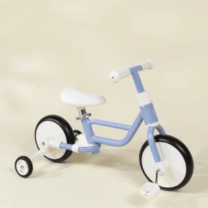 Coco Village 4-in-1 Tricycle with Push Handle & Training Wheels - Ocean — Can