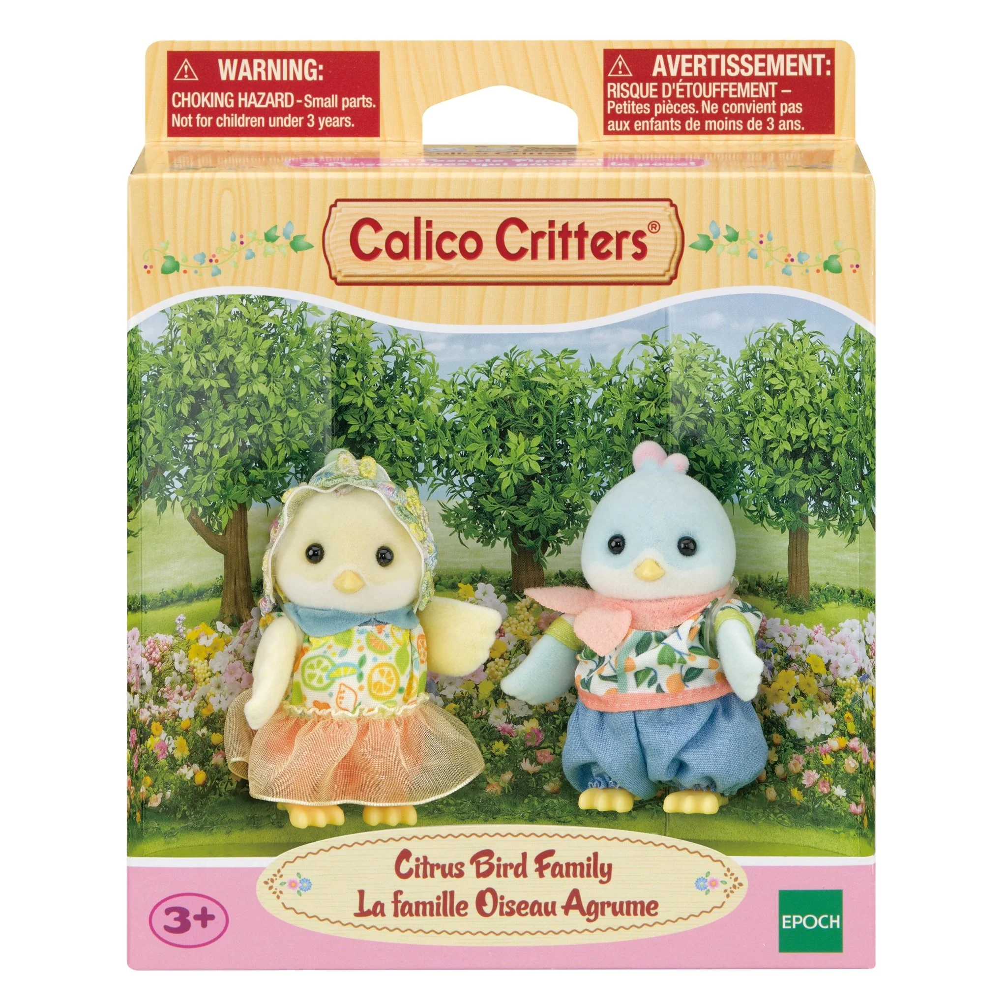 Calico Critters - BL Citrus Bird Family — Doll