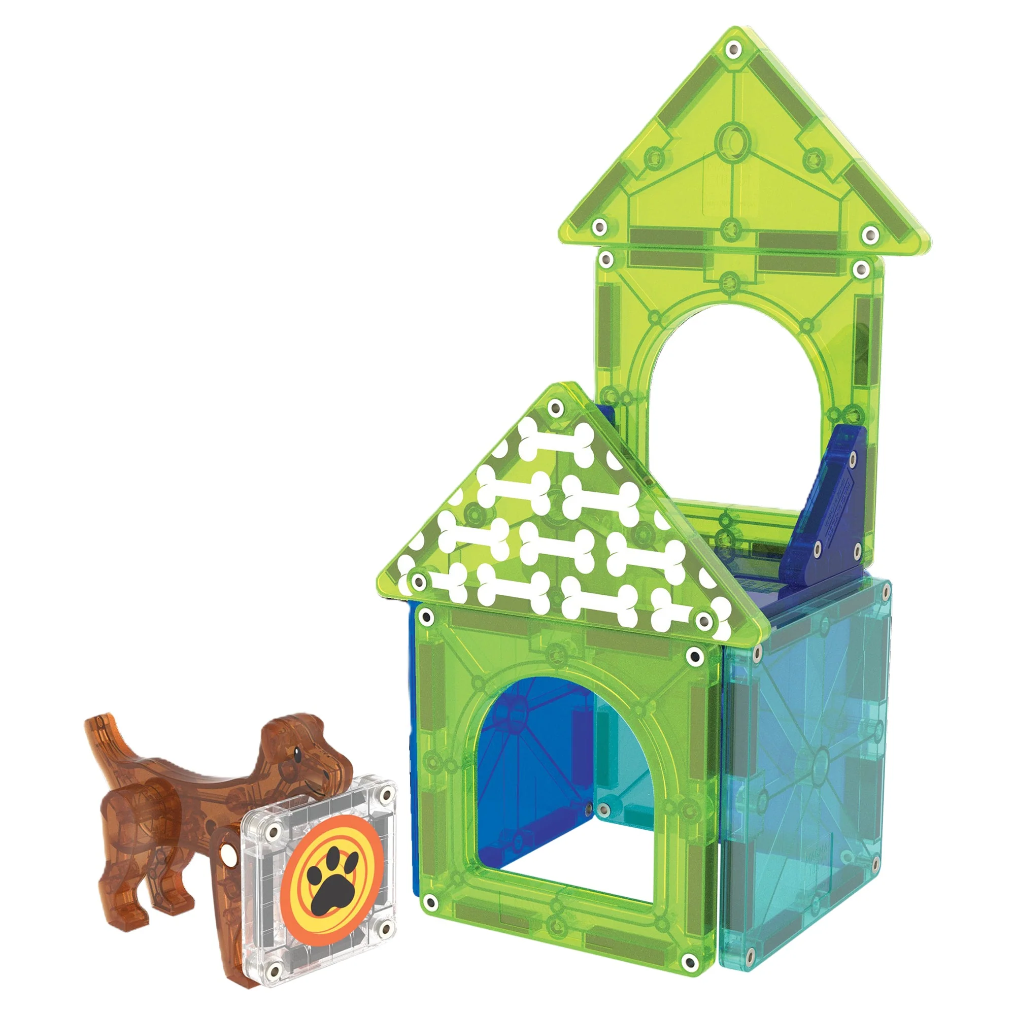MAGNA-TILES® Dog House 13-Piece — Set - Image 4