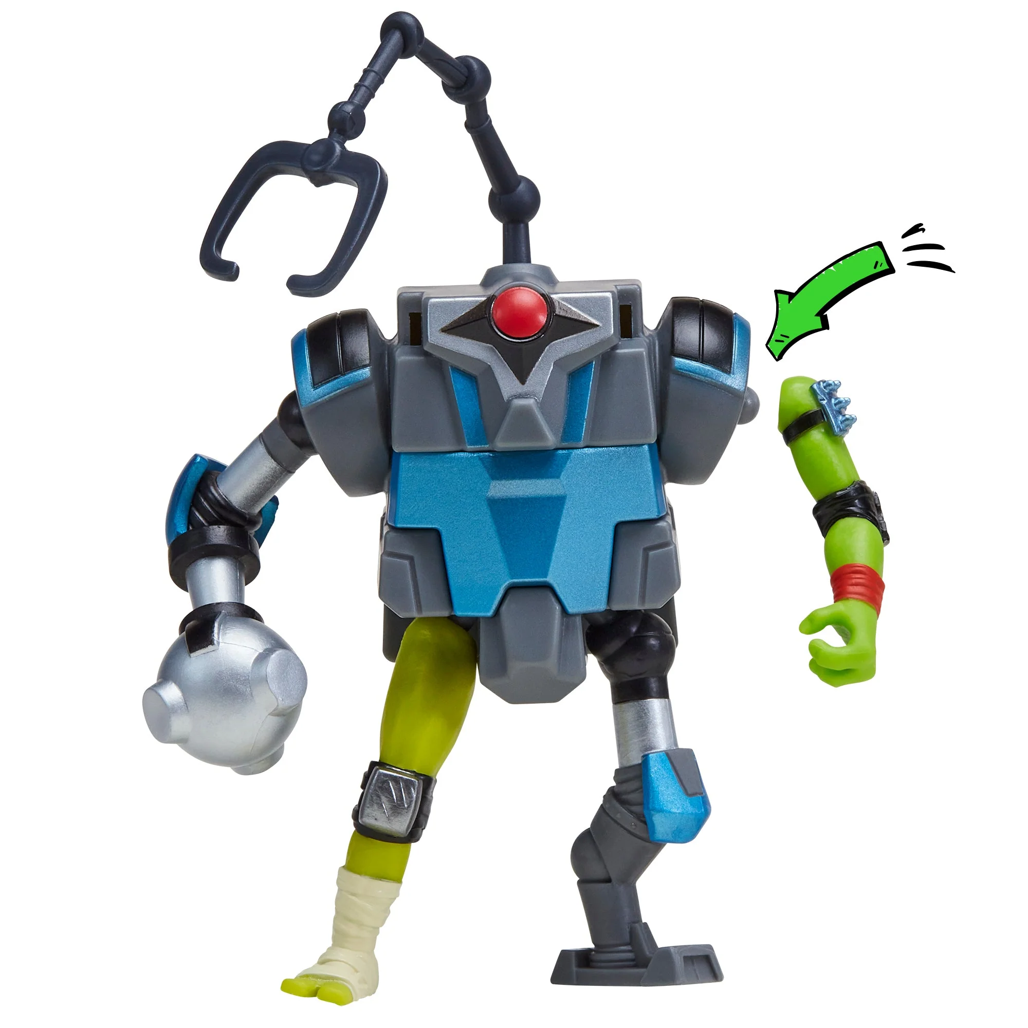 Teenage Mutant Ninja Turtle TV Mix N Match Bishop In Mech — Figure - Image 2