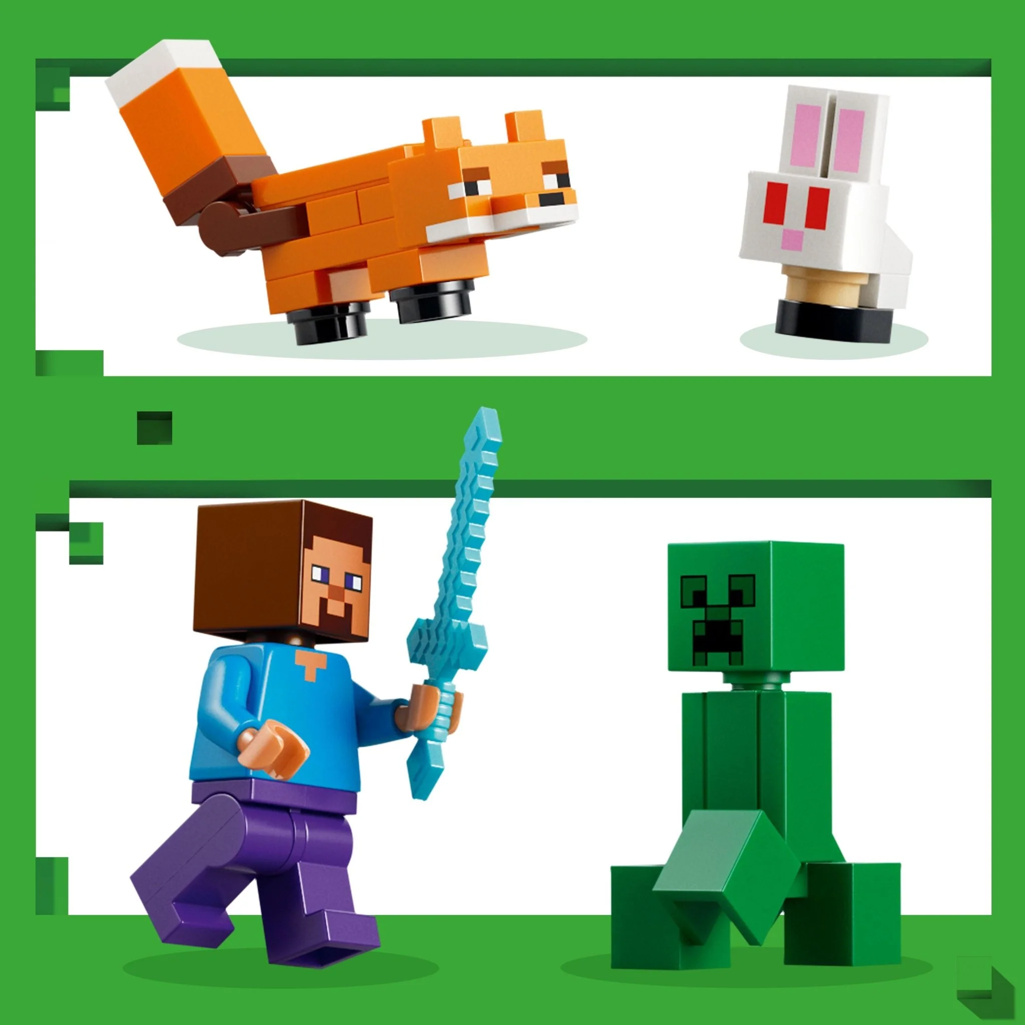 LEGO® Minecraft LEGO®Steve’s Taiga Adventure 21583 — Set - Image 5