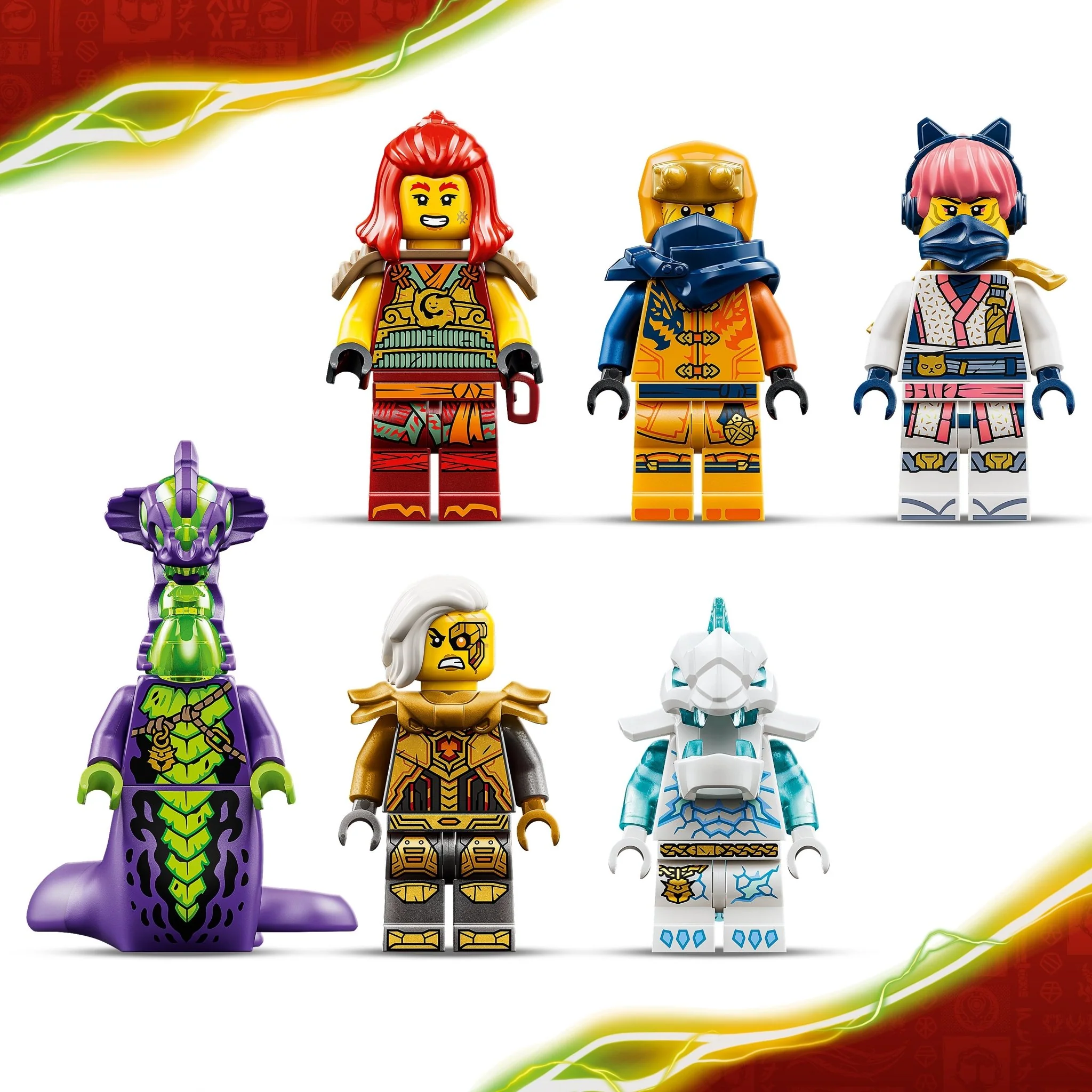 LEGO® NINJAGO Wyldfyre's Transforming Dragon Mech 71868 — Toy - Image 6