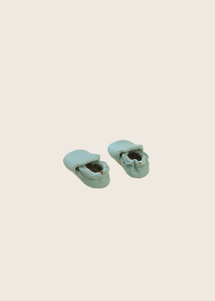 rise little earthling Slide Ons - Green / 0-3m — Catalog Product - Image 3