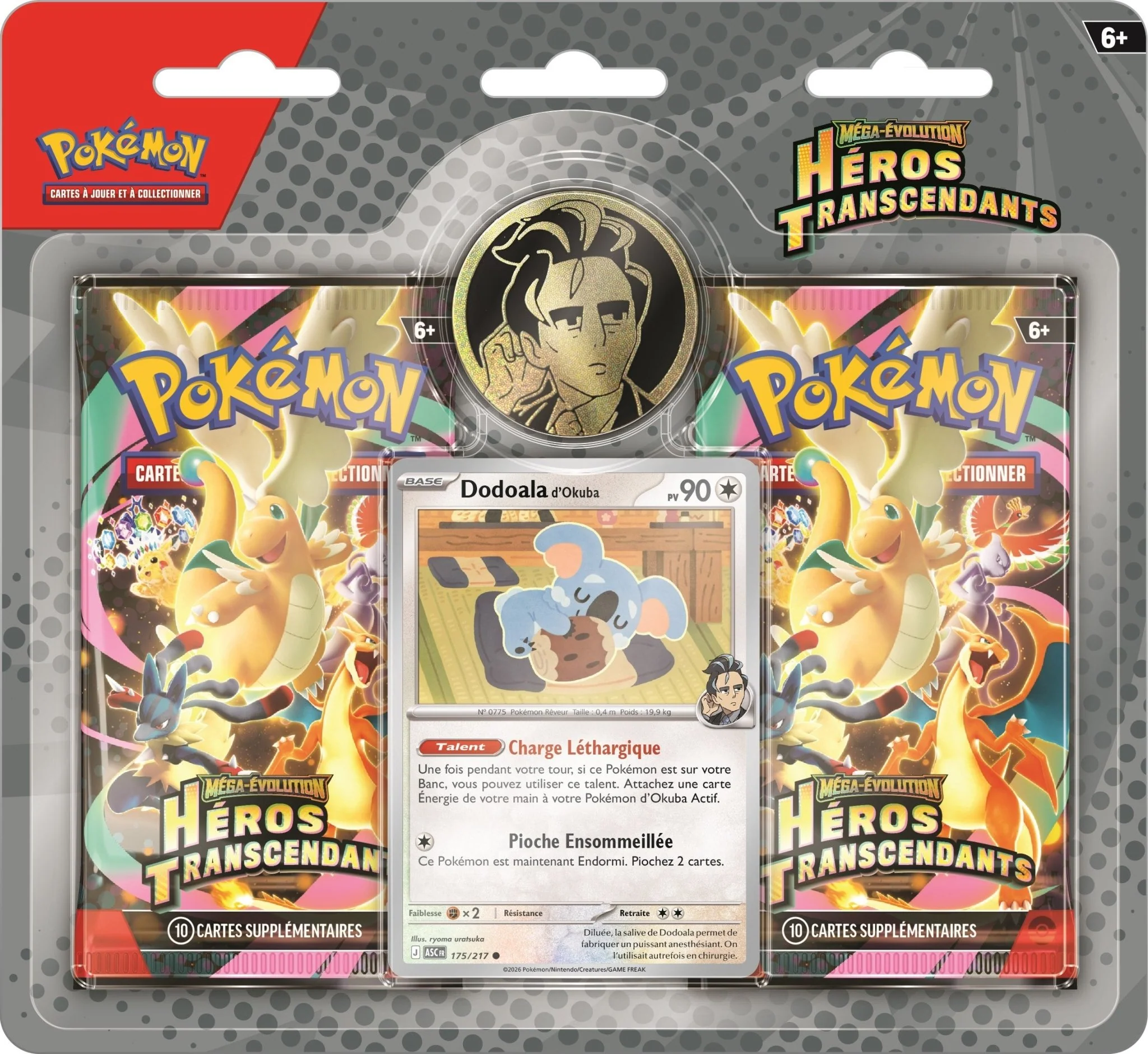 Pokemon Pokémon TCG: Mega Evolution- Ascended Heroes Collection 2 Pack Blister — Card - Image 2