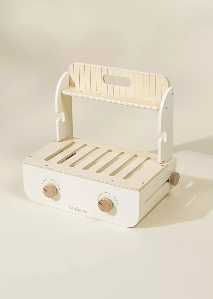 Coco Village Wooden Barbecue Playset and Accessories — Toy - Image 4