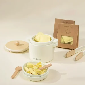 Coco Village Wooden Pasta Playset — Pot