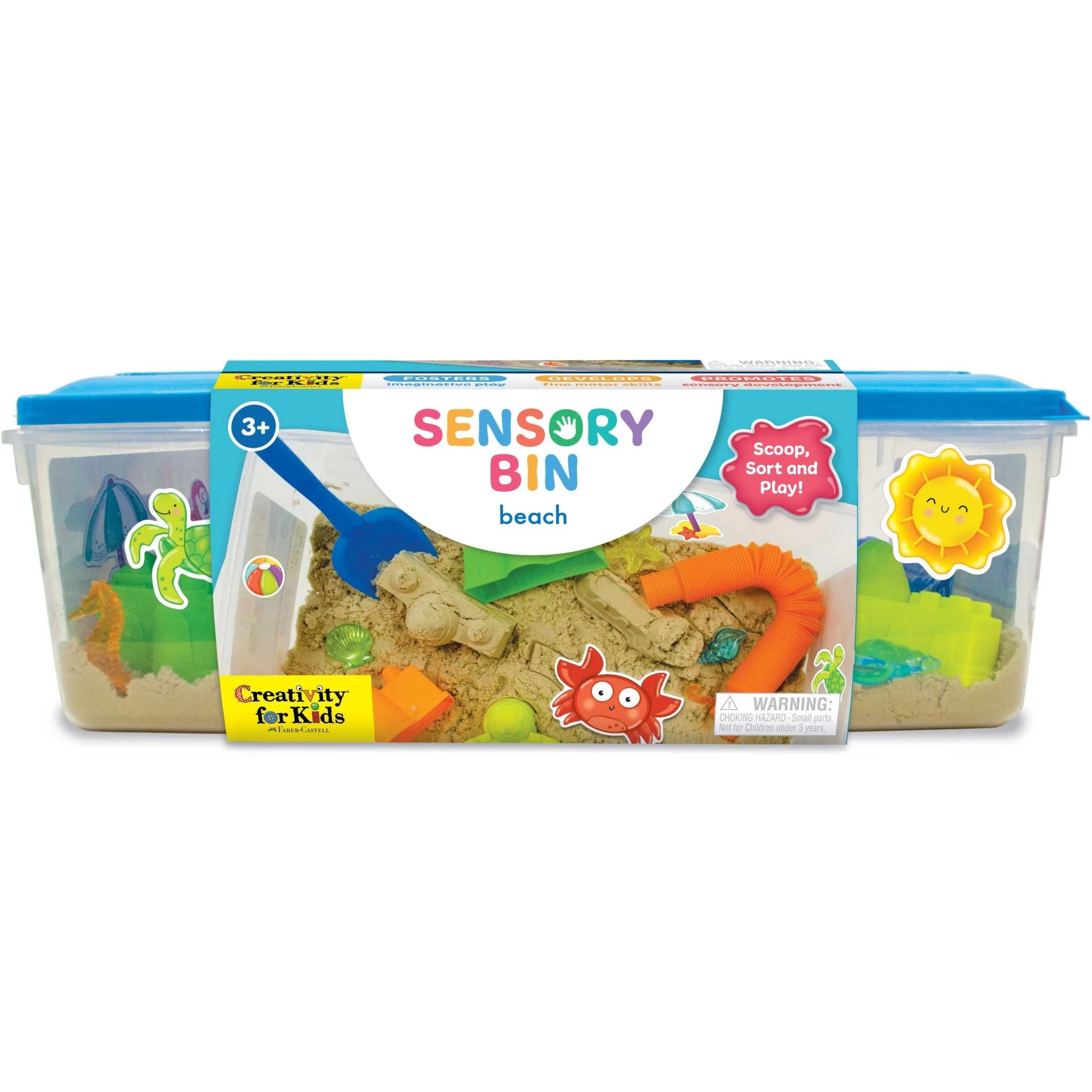Creativity for Kids Sensory Bin Beach — Lid