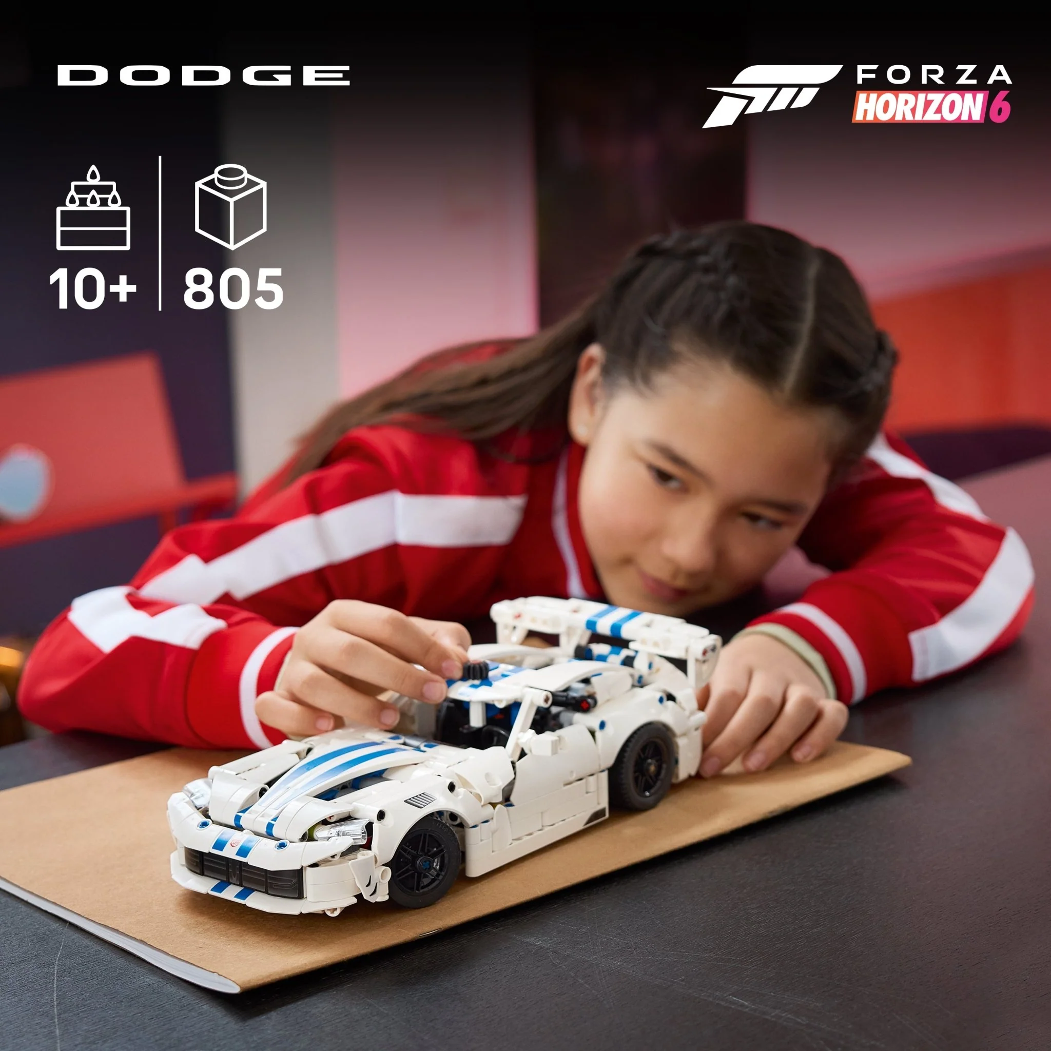 LEGO® Technic Dodge Viper GTS-R Sports Car 42234 — Toy - Image 2