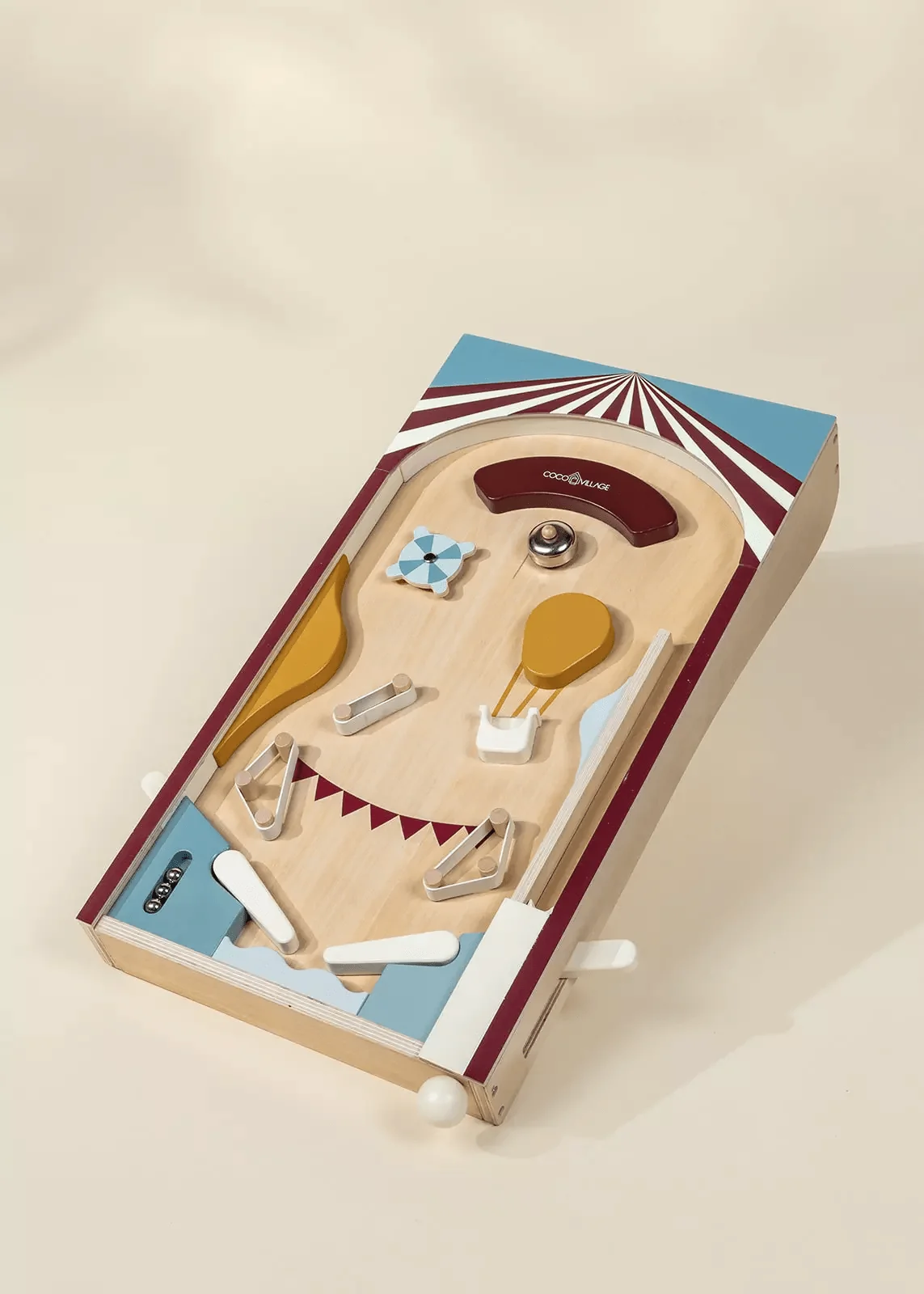 Coco Village Wooden Play Pinball Machine — Game
