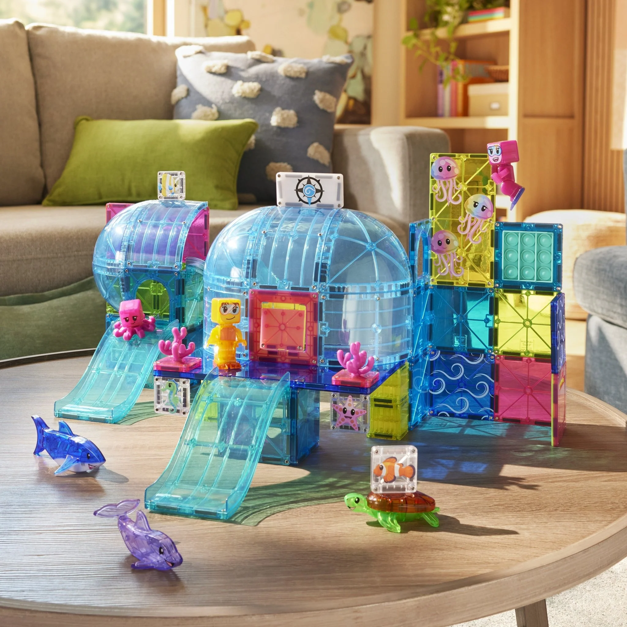 The Original MAGNA-TILES® Undersea Adventure 58-Piece — Set - Image 2