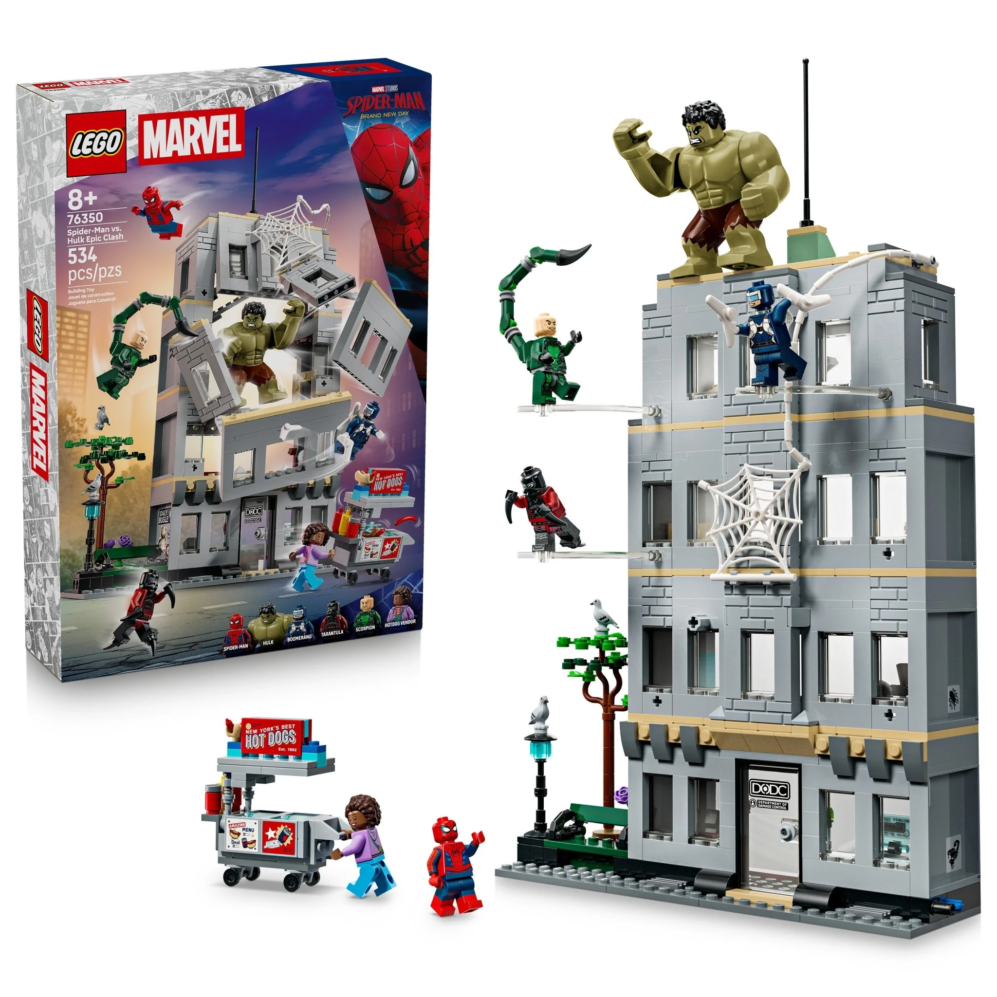 LEGO® Marvel Spider-Man vs. Hulk Epic Clash 76350 — Toy