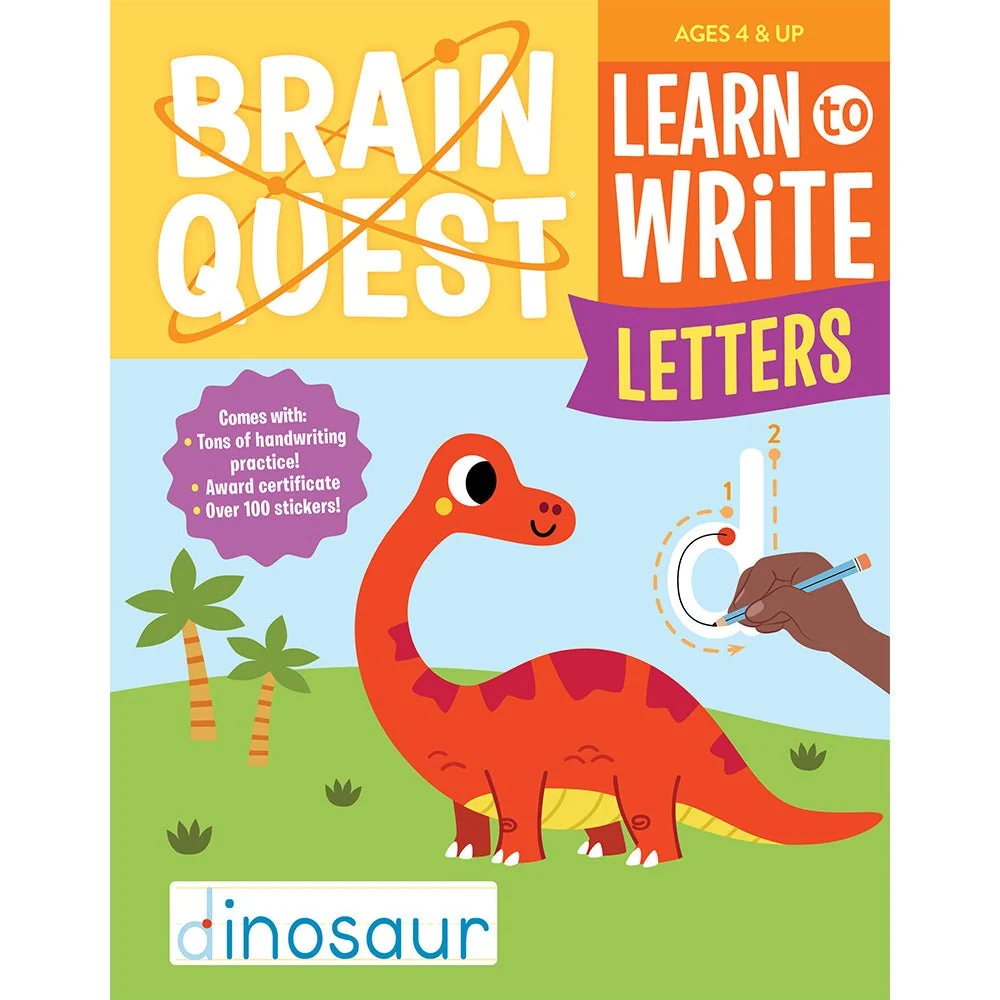 Brain Quest Learn to Write: Letters — Book