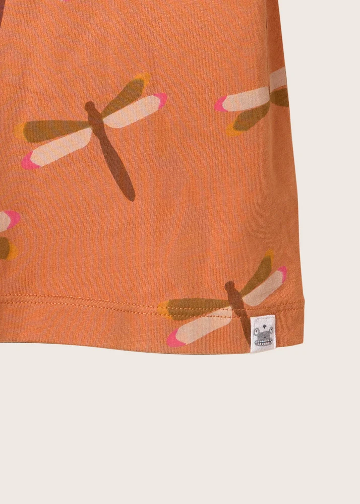rise little earthling Long-Sleeve Shirt - Hazel Dragonfly / 12-18m - Image 2