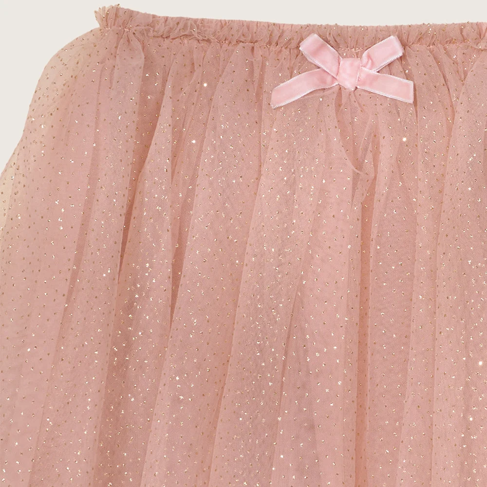rise little earthling Tutu Skirt TGHSK03 - Charcoal / 2-3y — Print - Image 2