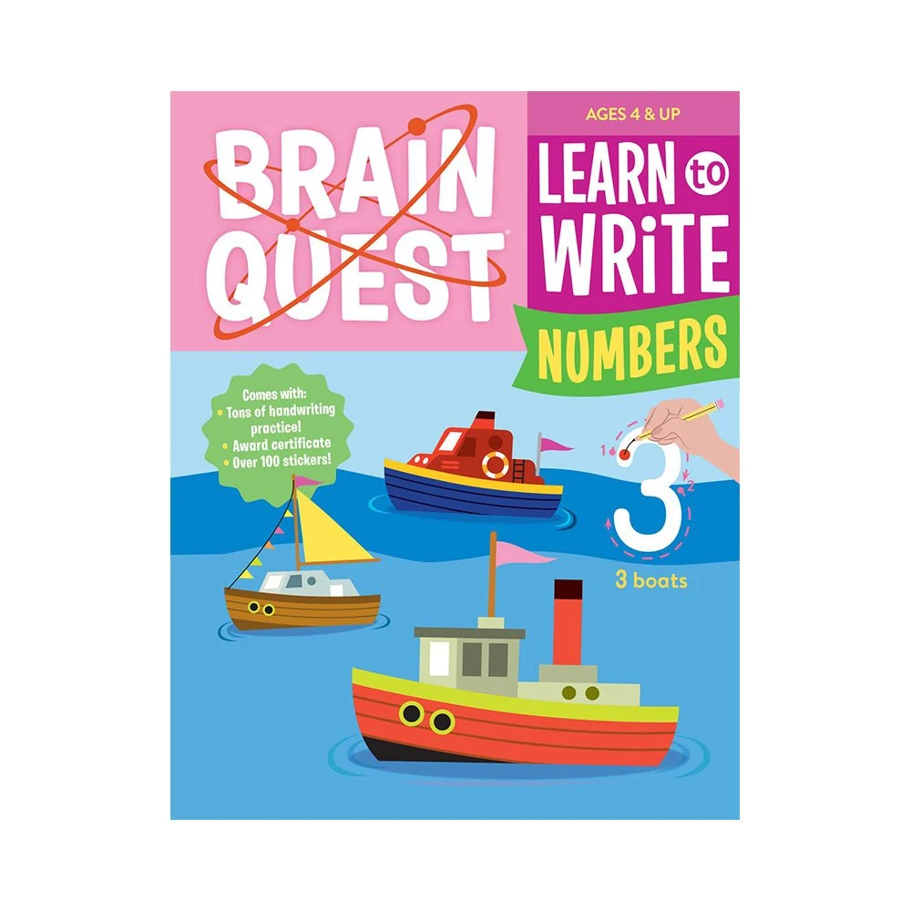 Brain Quest Learn to Write: Numbers — Book